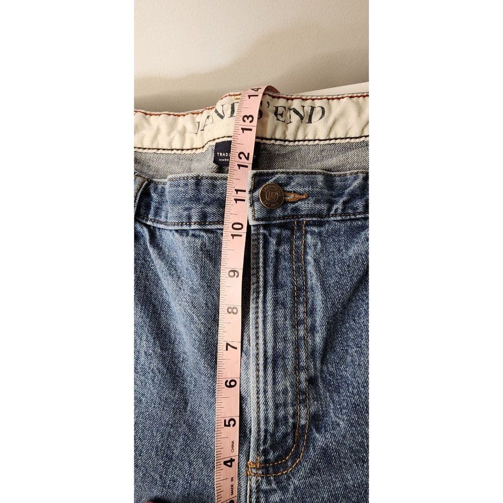 Men's Lands' End Size 40 Traditional Fit Jeans - Picture 3 of 9